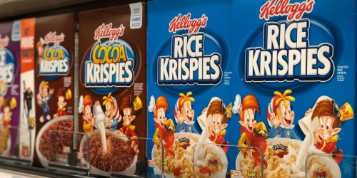 Target: Kellogg’s Cereals Starting at $1.59 Per Box