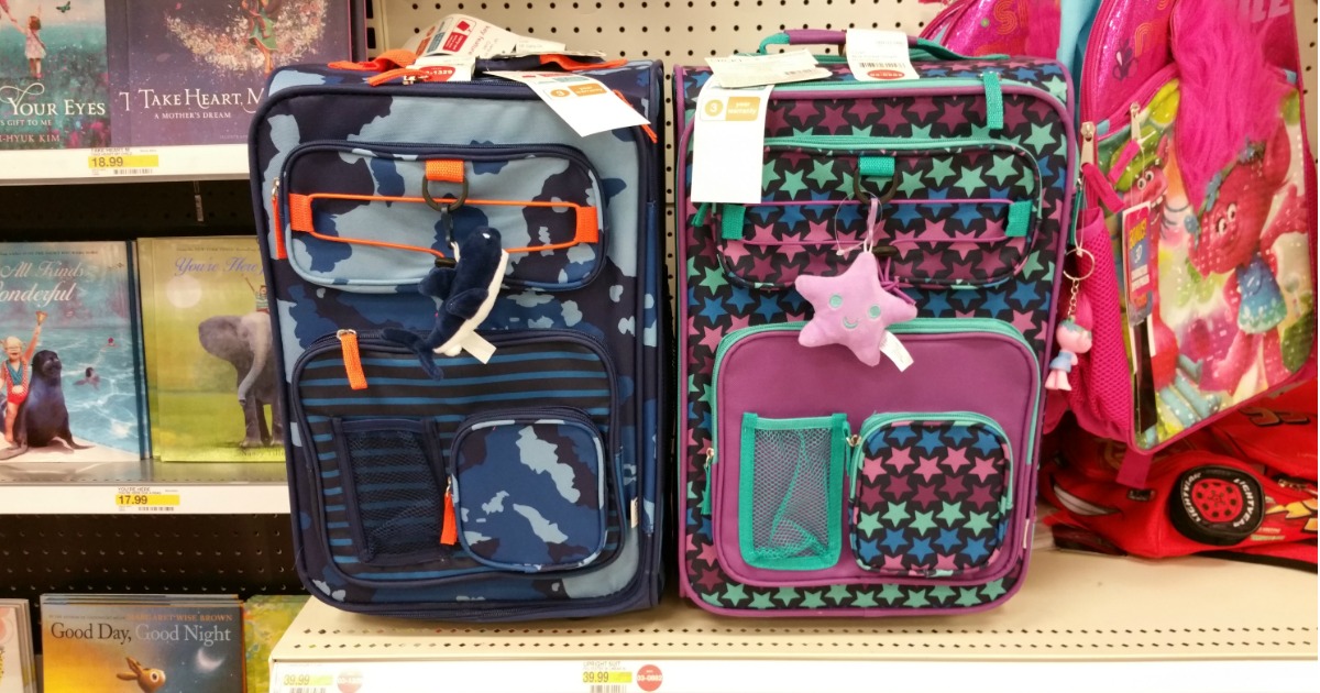 target luggage for kids