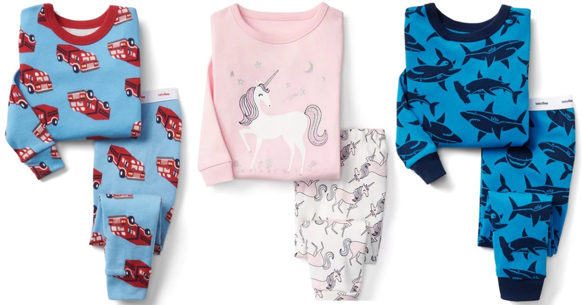 Gap Cyber Monday Sale Now Live = Kids' Sleepwear Sets Only $9 Shipped ...