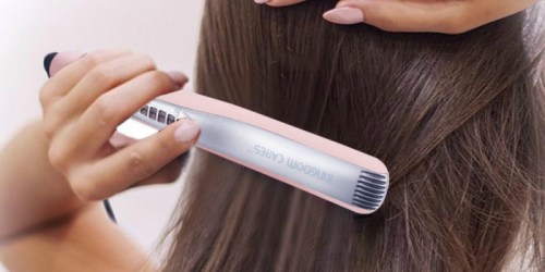 Amazon: Ceramic Hair Straightening Brush Just $17.99 Shipped