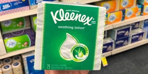 CVS: Kleenex Soothing Lotion Tissues Just 42¢ Per Box (After Cash Back)
