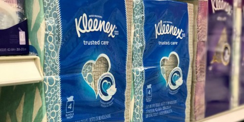Target.com: 8 Kleenex Tissues Boxes Only $6.38 Shipped After Gift Card (Just 79¢ Per Box)