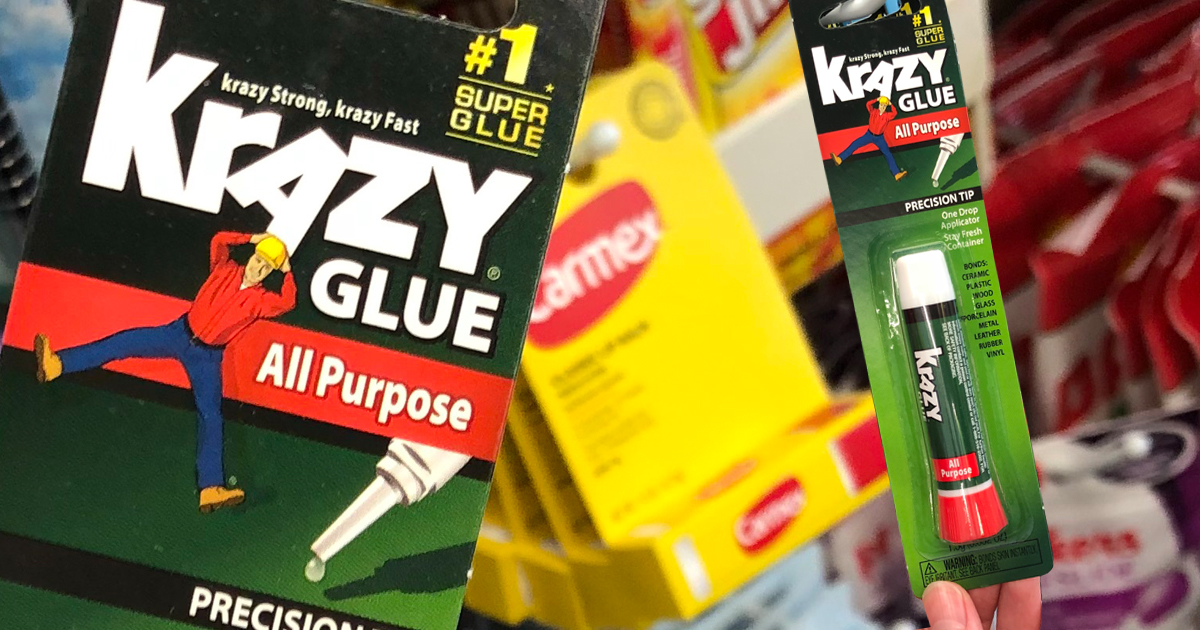 Dollar Tree Score 5 FREE Tubes of Krazy Glue