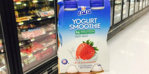 Better Than FREE LaLa Yogurt Smoothie 4-Packs at Target & Walmart After Cash Back