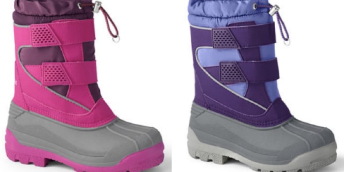 Zulily: Lands’ End Kids Snow Boots Just $29.99 (Regularly $80)