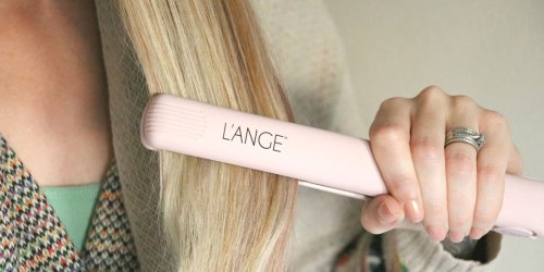 L’ANGE Ceramic Hair Straightener Just $29 (Regularly $109)