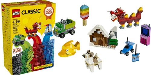 LEGO Classic Creative Box ONLY $20 (Regularly $40) – Contains 900 Pieces