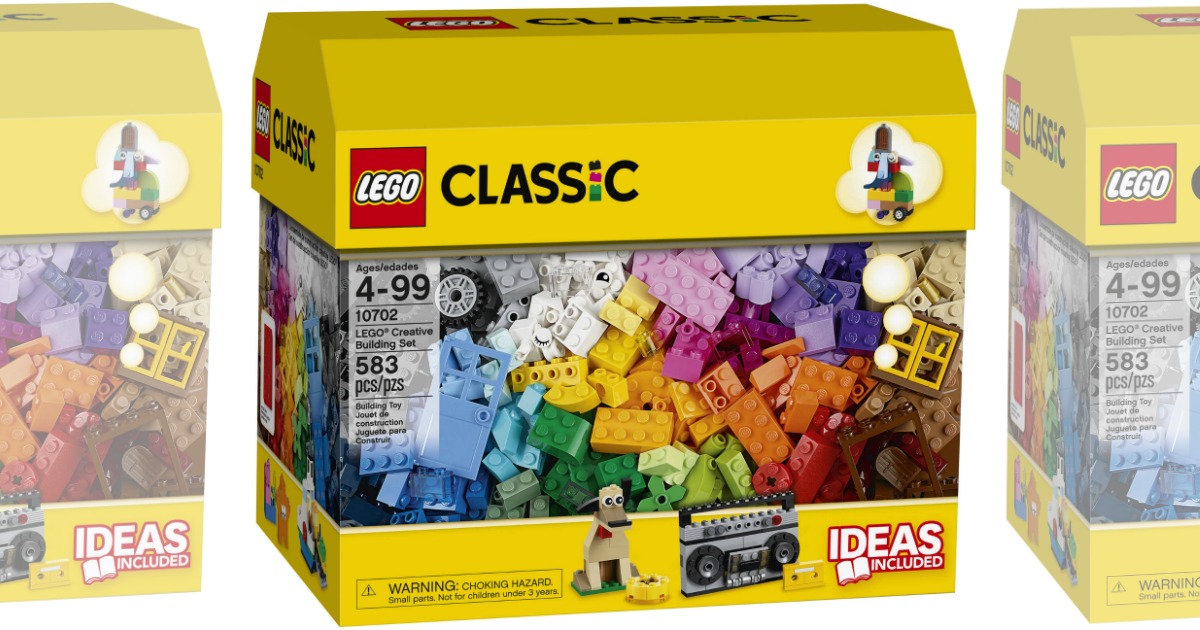 Lego Classic Creative Building Set ONLY 19 (Includes 583 Pieces)