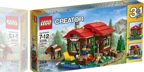 LEGO Creator 3-in-1 Lakeside Lodge Set Only $19.19 (Regularly $30)