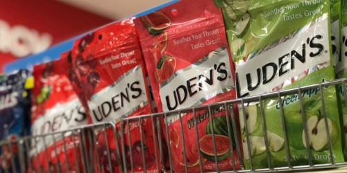 New $1/2 Luden’s Coupon = 30ct Throat Drops Just 55¢ at Target