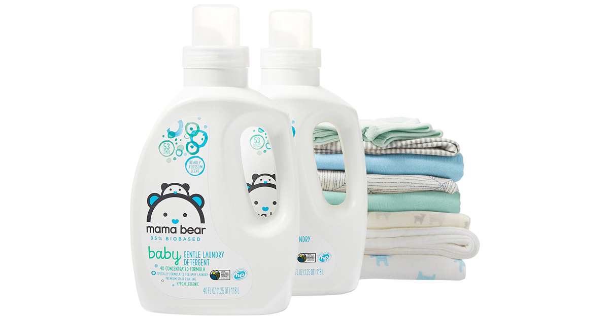 Amazon Prime 40 Off Mama Bear Baby Gentle Laundry Detergent