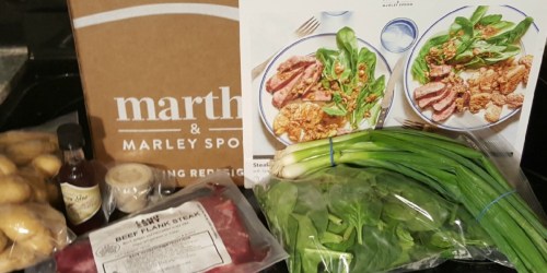 Almost $50 Worth of Martha & Marley Spoon Fresh Meals ONLY $18 Delivered