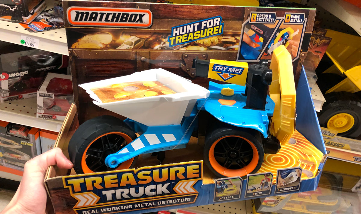 matchbox treasure truck