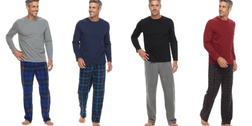 Kohl’s: 2-Piece Men’s Tee & Lounge Pant Sets as Low as $10.39 (Regularly $28)