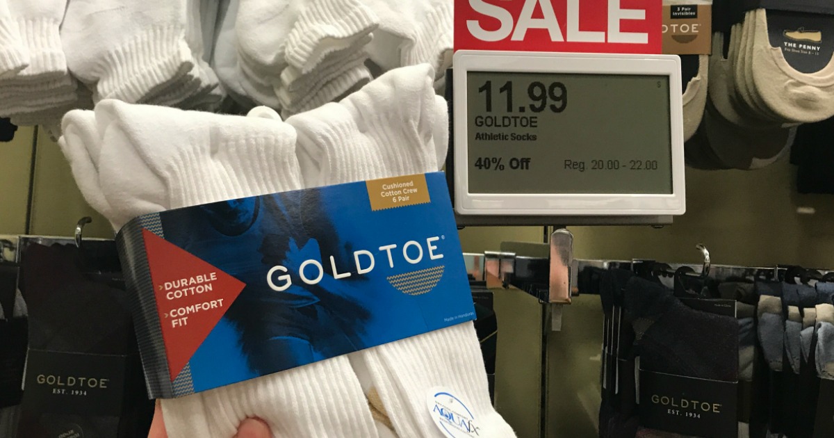 Men's goldtoe socks