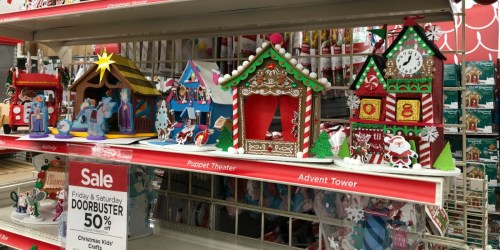 Michaels: 50% Off Kid Crafts & Christmas Villages + More