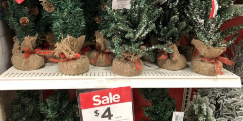 Michael’s Shoppers! Mini Christmas Trees ONLY $4 (Regularly $9) – Today Only