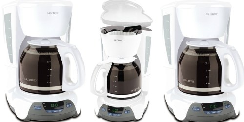 Mr. Coffee Simple Brew 12-Cup Programmable Coffee Maker ONLY $7.99 Shipped