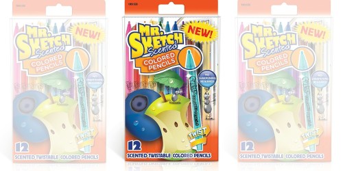 Amazon: Mr. Sketch Scented Twistable Colored Pencils 12-Count Just $1 (Ships w/ $25 Order)