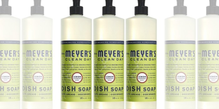 Amazon: Mrs. Meyer’s Dish Soap 3-Pack Just $6.64 Shipped