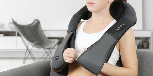 Amazon: Neck Massager Only $35.99 Shipped (Features Heat & Deep Tissue Kneading)