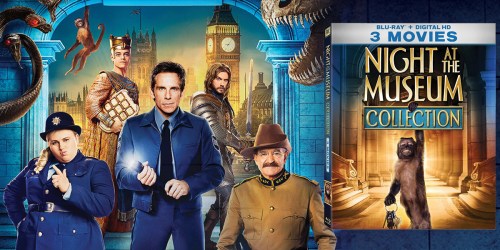 Night At The Museum 3-Movie Collection Blu-ray + Digital HD as Low as $6.99