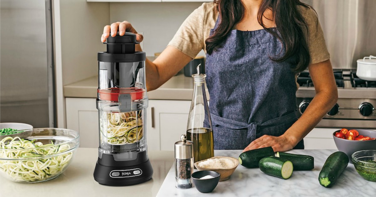 Ninja Precision Processor w/ Spiralizer Just 55.99 + Get 10 Kohl’s