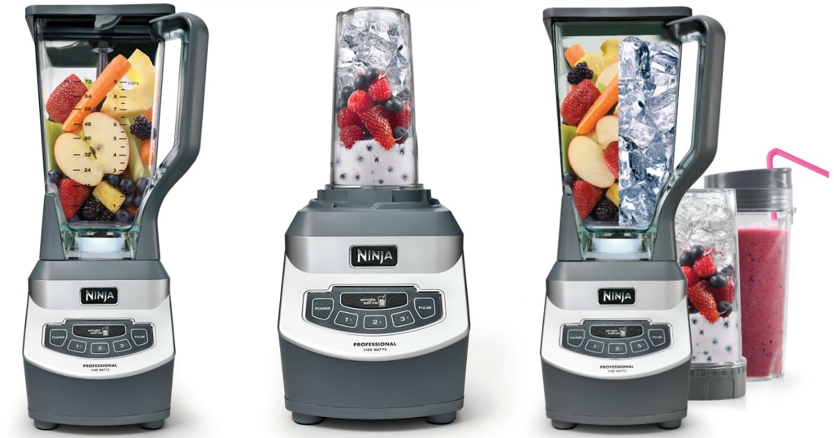 Amazon Ninja Professional Blender with Nutri Ninja Cups ONLY 62.99