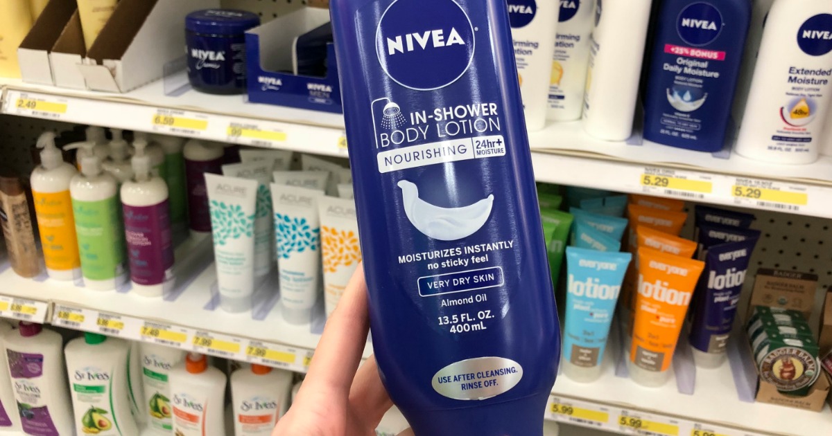 High Value 2/1 Nivea InShower Body Lotion Coupon