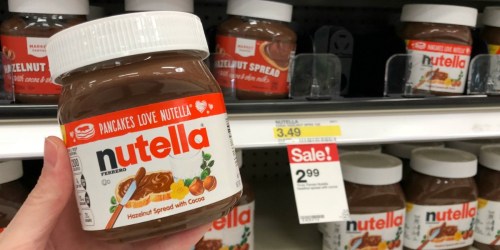 Yum! Nutella Hazelnut Spread ONLY 99¢ at Target (Regularly $3.49)