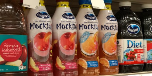 Target: 50% Off Ocean Spray Mocktails Using Just Your Phone
