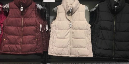 Old Navy Frost-Free Vests Just $12-$15