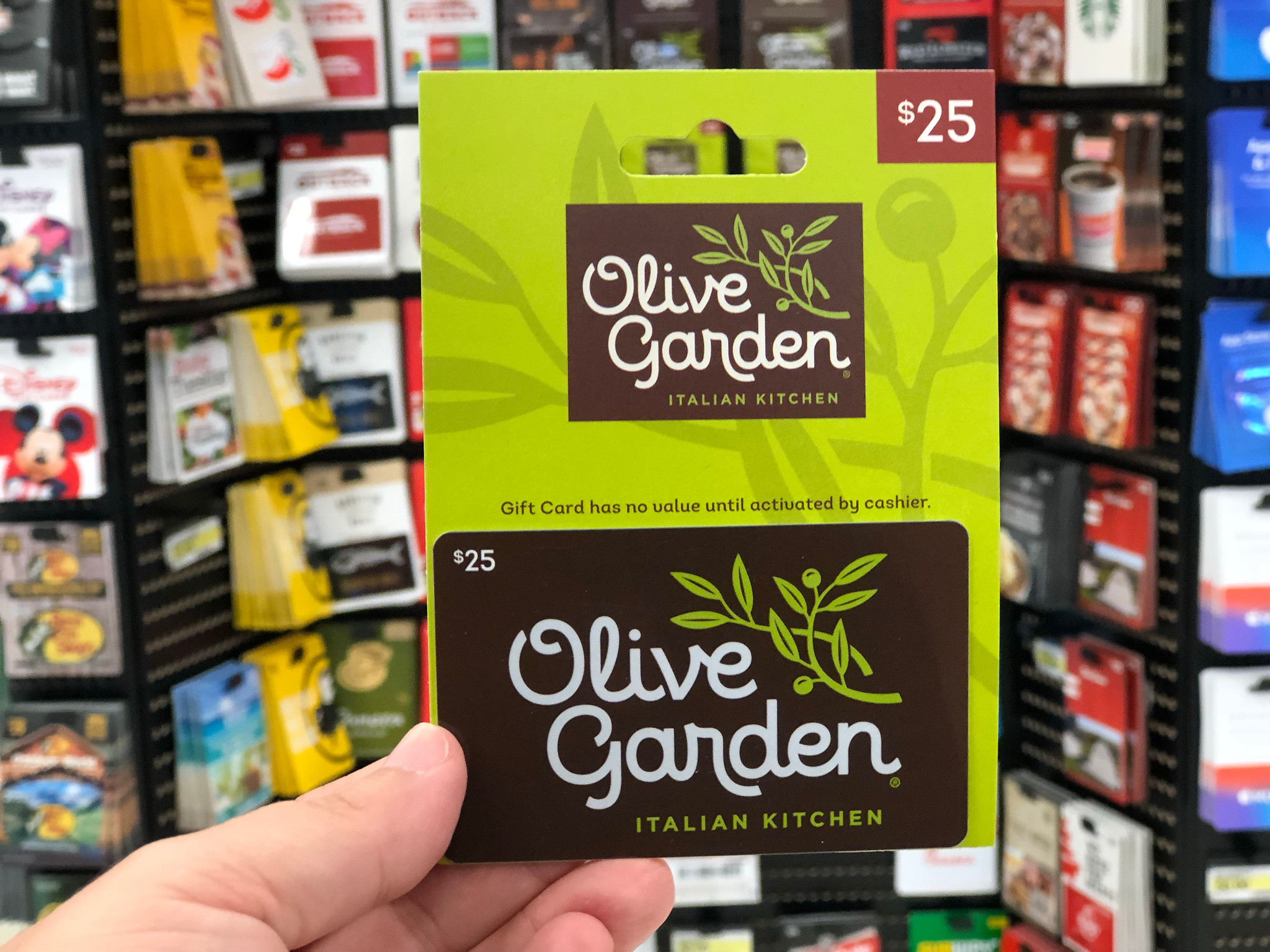 Free $10 Olive Garden Gift Card After Cash Back :: Southern Savers