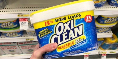 Target: OxiClean Stain Remover 75-Loads Only $4.64 Each After Gift Card