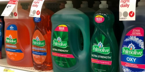 Target: Large Palmolive Dish Liquid & Softsoap Hand Soaps Just 57¢ Each After Gift Card
