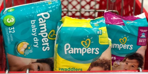 FIVE New $1/1 Pampers & Luvs Diapers Coupons + Target Deal Idea