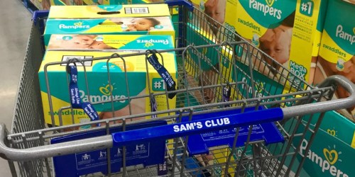 Sam’s Club: $10 Off TWO Participating Pampers Diapers and/or Wipes Products
