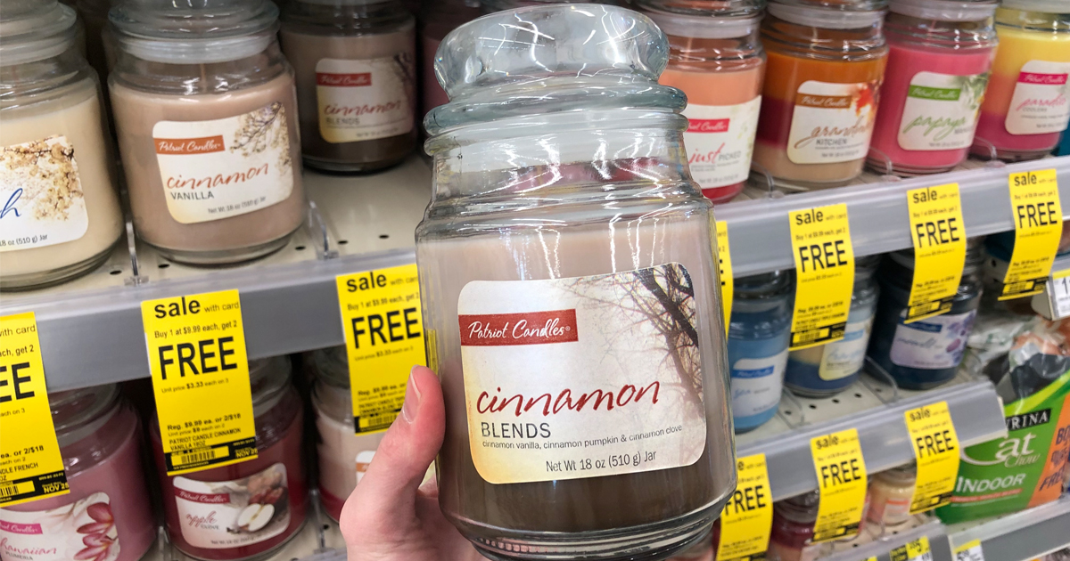 Walgreens Large Jar Candles Only 3.33 Each (Regularly 10) No