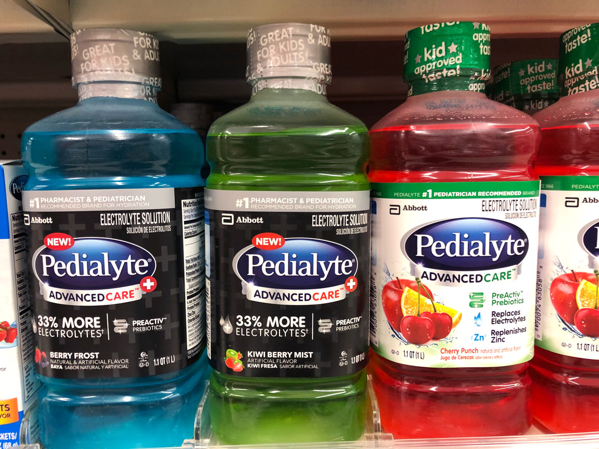 Walgreens Pedialyte Electrolyte Drinks 33 8oz Bottles Just 2 25 Each   Pedialyte Advanced Care 