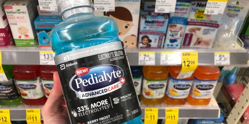 Walgreens: Pedialyte Electrolyte Drinks 33.8oz Bottles Just $2.25 Each (Regularly $6)