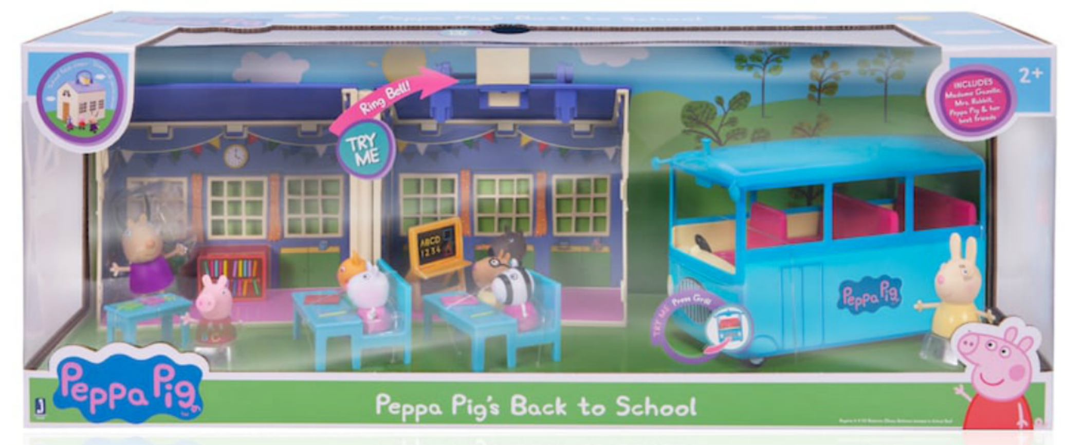 peppa pig back to school playset