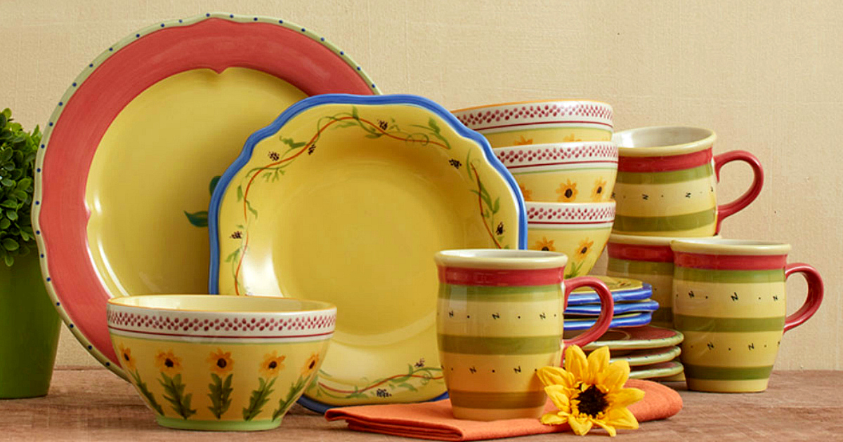 Kohl’s Pfaltzgraff 16Piece Dinnerware Set 67.99 Shipped (Regularly