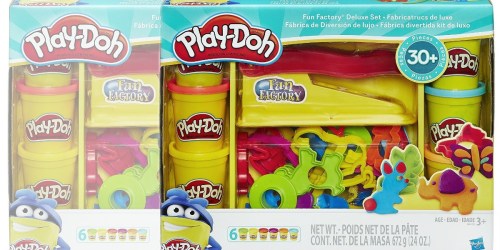 Play-Doh Fun Factory Deluxe Set Just $7.47 (Regularly $22)