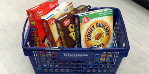 Post Cereal Only 94¢ at Walgreens (After Cash Back)