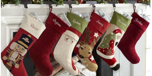 Pottery Barn Personalized Christmas Stockings As Low As $7 Shipped (Regularly $40)