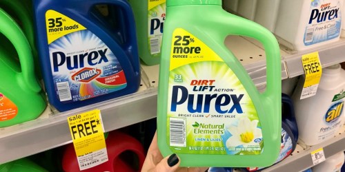Walgreens: Purex Laundry Detergent Just $1.50 After Cash Back