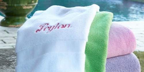 Ralph Lauren Monogrammed Wescott Towels Only $11.20 Shipped (Regularly $27) + More