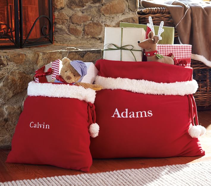 Santa bag best sale pottery barn