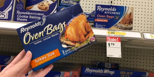 2 New Reynolds Product Coupons = Oven Bags as Low as $1.04 at Target