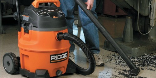 RIDGID 16-Gallon Wet Dry Vacuum Just $99 Shipped (Regularly $159)